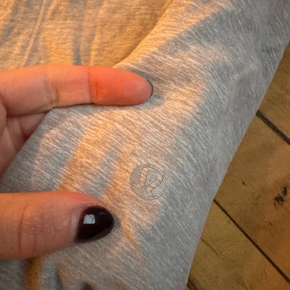 Lululemon Love Some Run Long Sleeve Heathered Light Grey / Heathered Medium Gray - Picture 4 of 5